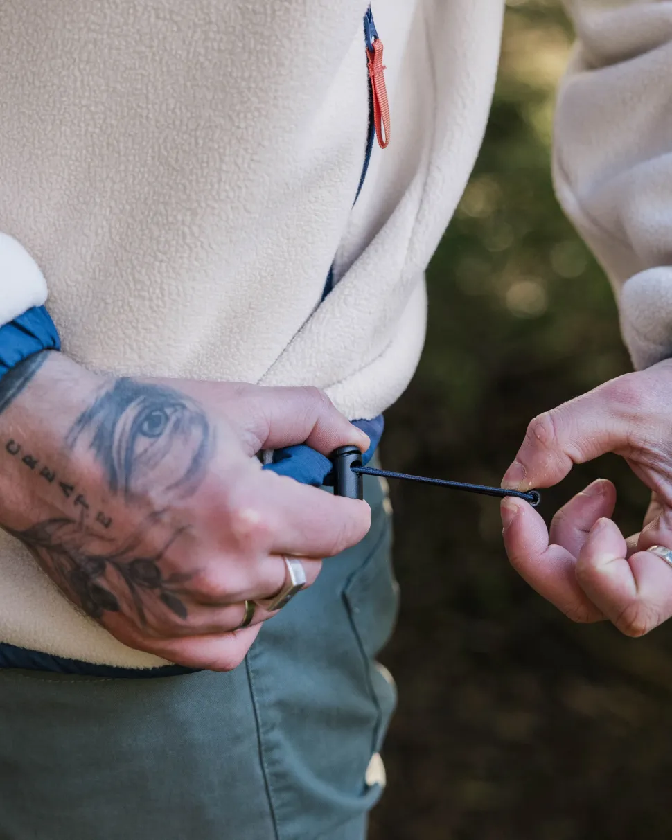 Solace Recycled Sherpa-Lined Polar Fleece