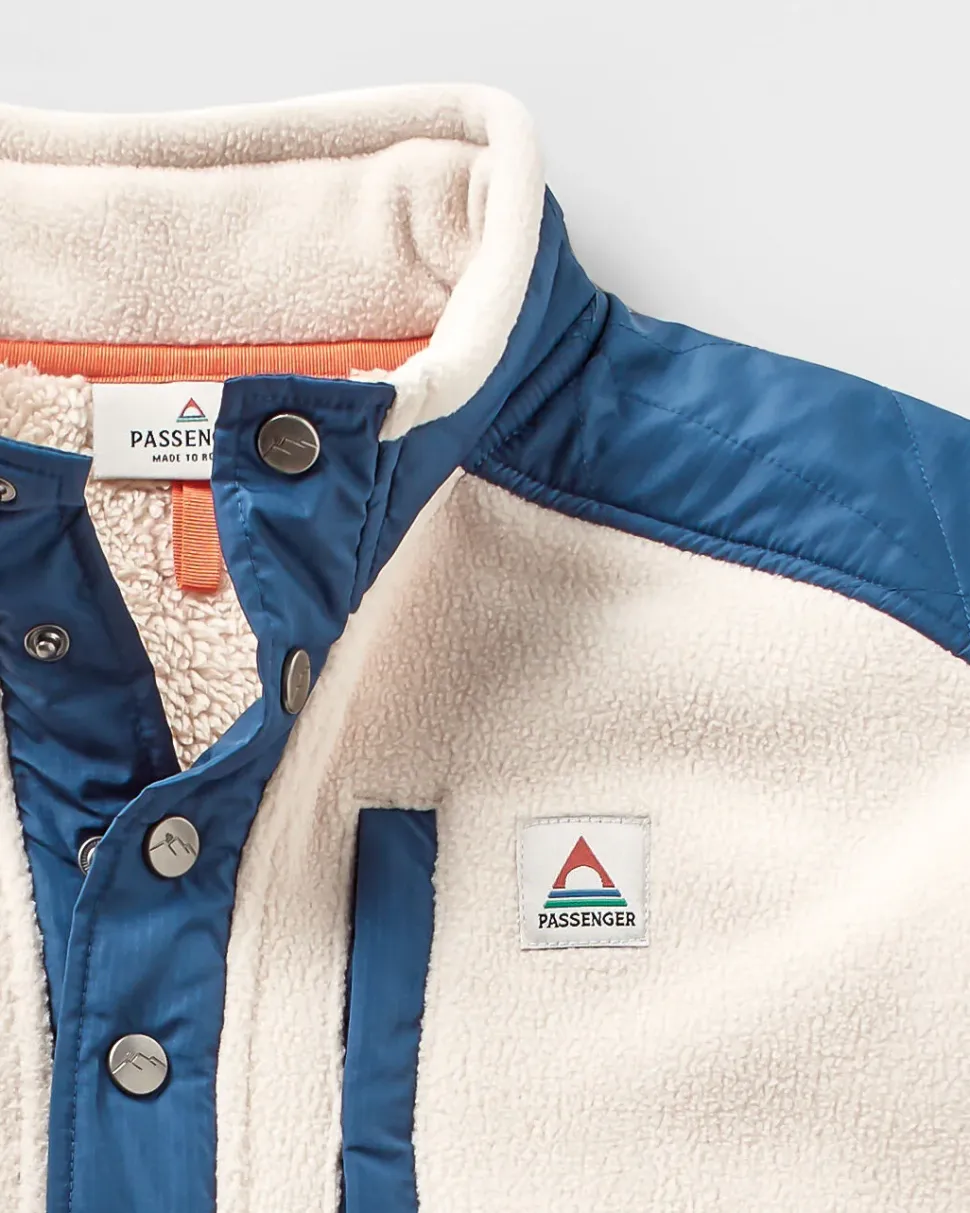 Solace Recycled Sherpa-Lined Polar Fleece