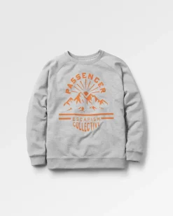 Wander Recycled Cotton Marl Sweatshirt