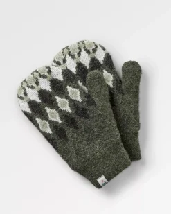 Wave Recycled Fleece Lined Mittens