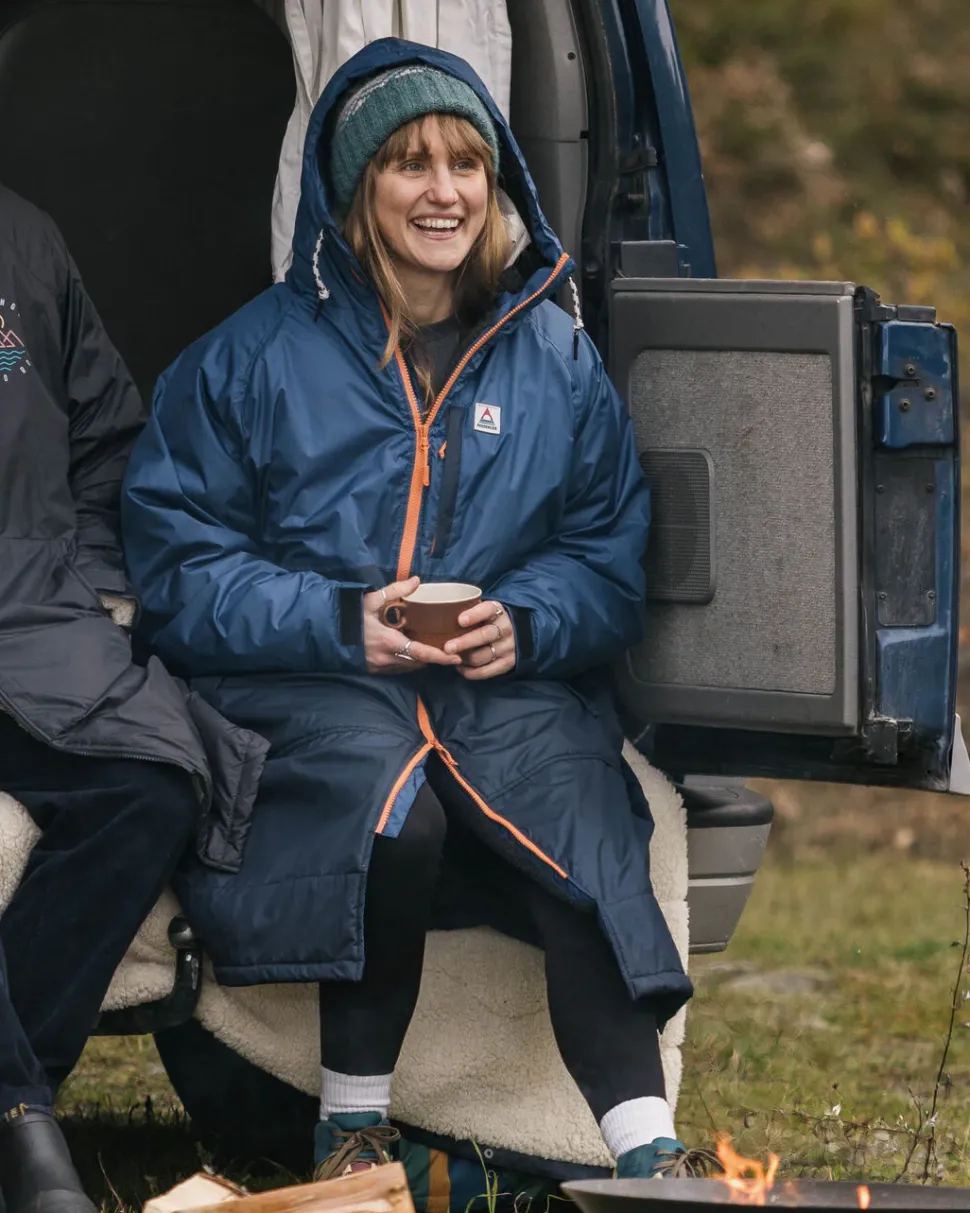 Waves Recycled Sherpa Lined Changing Robe