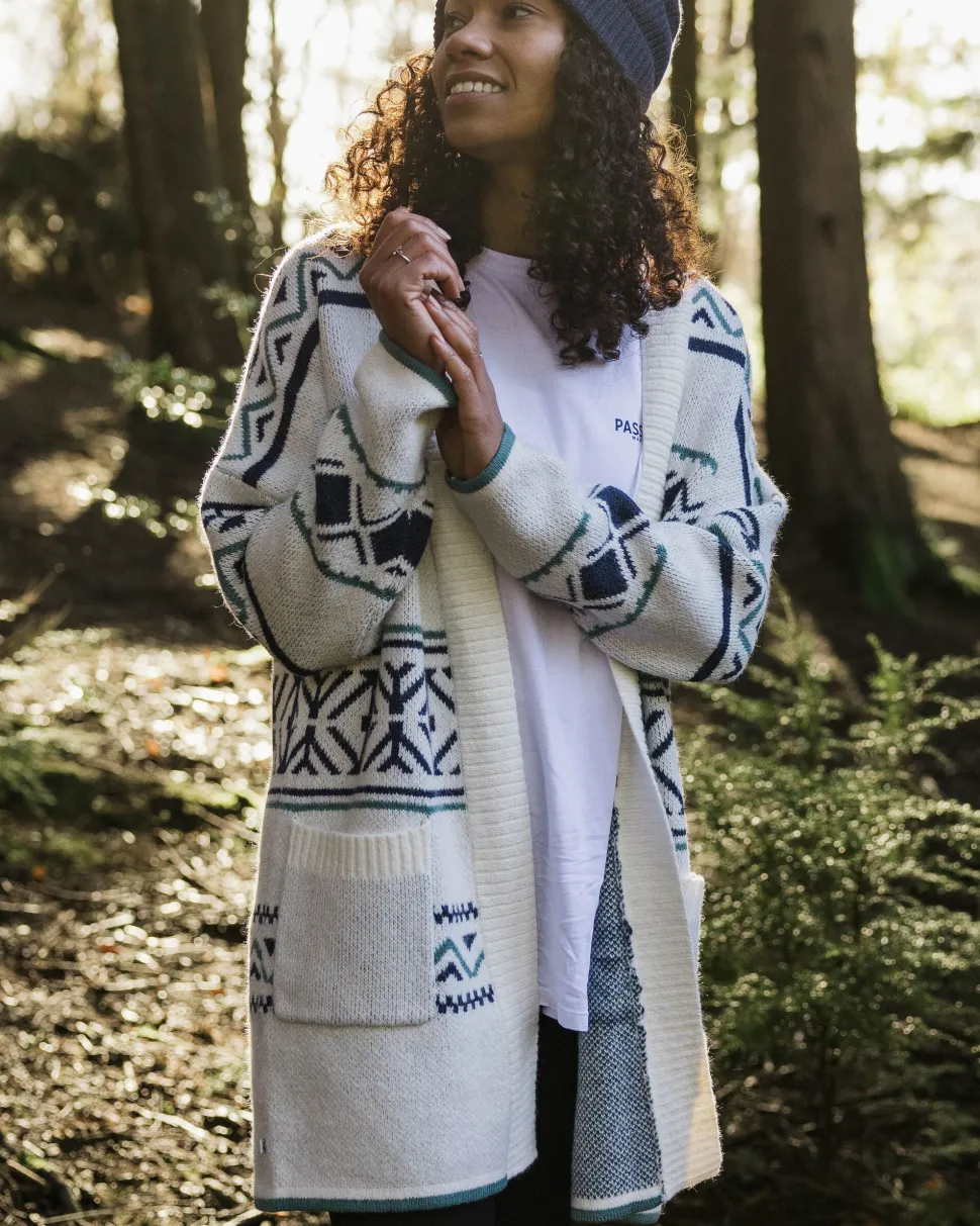 Whimsical Recycled Knit Cardigan