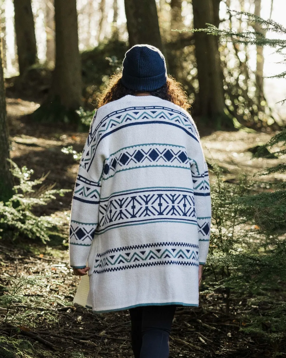 Whimsical Recycled Knit Cardigan