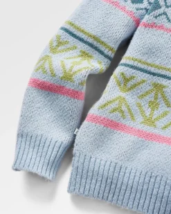 Whimsical Recycled Knitted Jumper