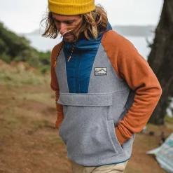 Woodland 1/2 Zip Recycled Polar Fleece