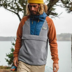 Woodland 1/2 Zip Recycled Polar Fleece