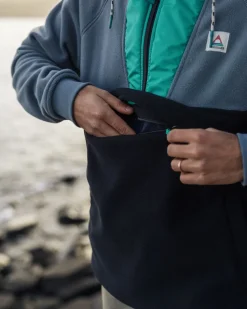 Woodland Hooded 1/2 Zip Polar Fleece