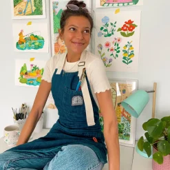 Yard Organic Cotton Denim Apron
