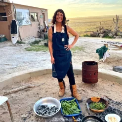 Yard Organic Cotton Denim Apron