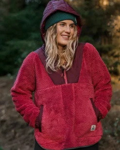 Beaumont Recycled Sherpa Hooded Fleece