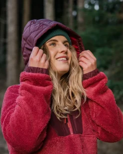 Beaumont Recycled Sherpa Hooded Fleece