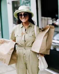 Bluebell Organic Cotton Boiler Suit