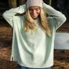 Clove Organic Cotton Textured Hoodie