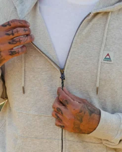 Heritage Full Zip Recycled Cotton Hoodie