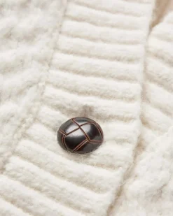 Homey Recycled Knitted Cable Cardigan