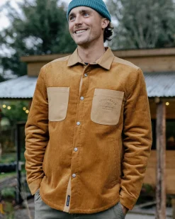 Kodiak Sherpa Lined Cord Overshirt