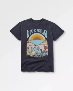 Live Wild Recycled Cotton T-Shirt