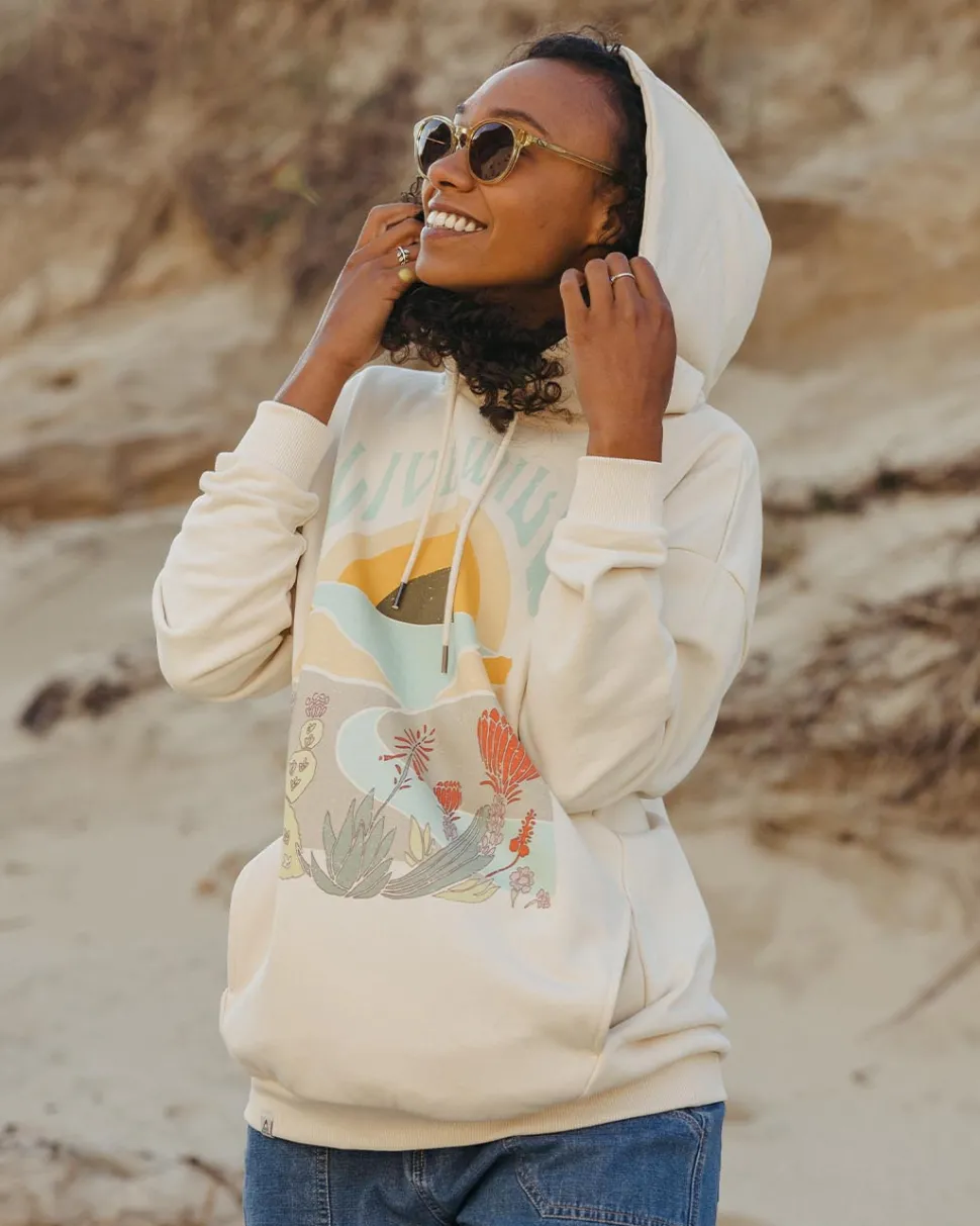 Live Wild Recycled Cotton Oversized Hoodie