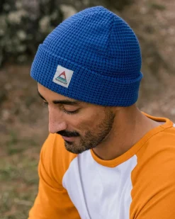 Moss Double Layer Recycled Waffle Beanie