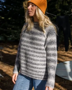 Mountainside Mock Neck Recycled Knitted Jumper