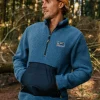 Oceanside Recycled Polar-Lined Sherpa Fleece