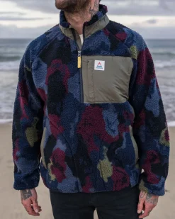Offroad Recycled Sherpa 1/2 Zip Fleece