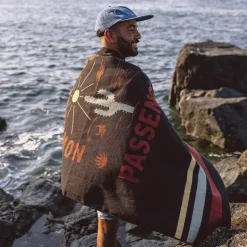 Portland Beach Recycled Towel