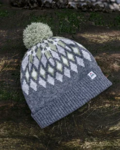 Snowdrop Recycled Bobble Hat