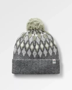 Snowdrop Recycled Bobble Hat