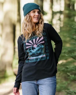 Solitude Recycled Cotton Oversized LS T-Shirt