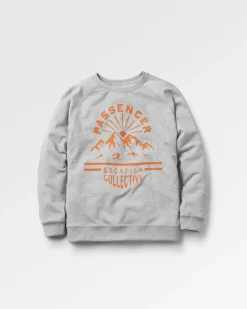 Wander Recycled Cotton Marl Sweatshirt