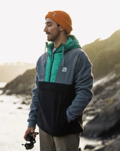 Woodland Hooded 1/2 Zip Polar Fleece