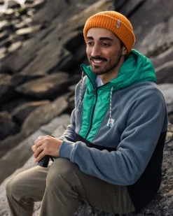 Woodland Hooded 1/2 Zip Polar Fleece