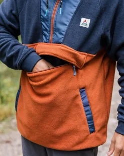 Woodland Hooded 1/2 Zip Polar Fleece