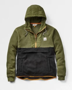 Woodland Hooded 1/2 Zip Polar Fleece